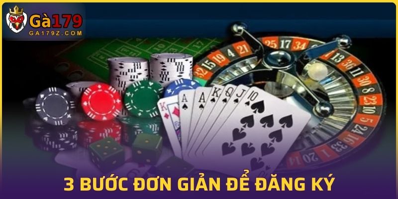 3 bước đơn giản để đăng ký