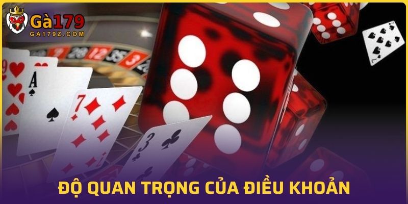 Mức độ quan trọng của điều khoản điều kiện