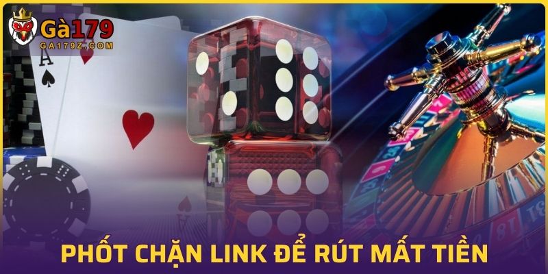 Phốt chặn link đăng nhập để rút mất tiền