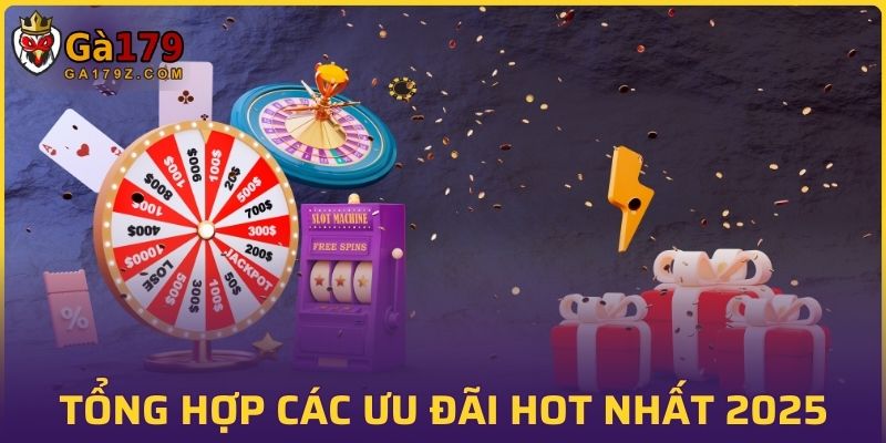 Tổng hợp các ưu đãi hot nhất 2025 tại sân chơi GA179