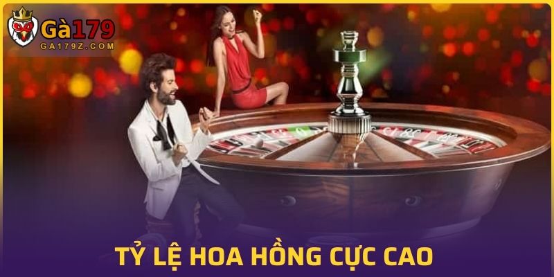 Tỷ lệ hoa hồng cực cao cho người tham gia